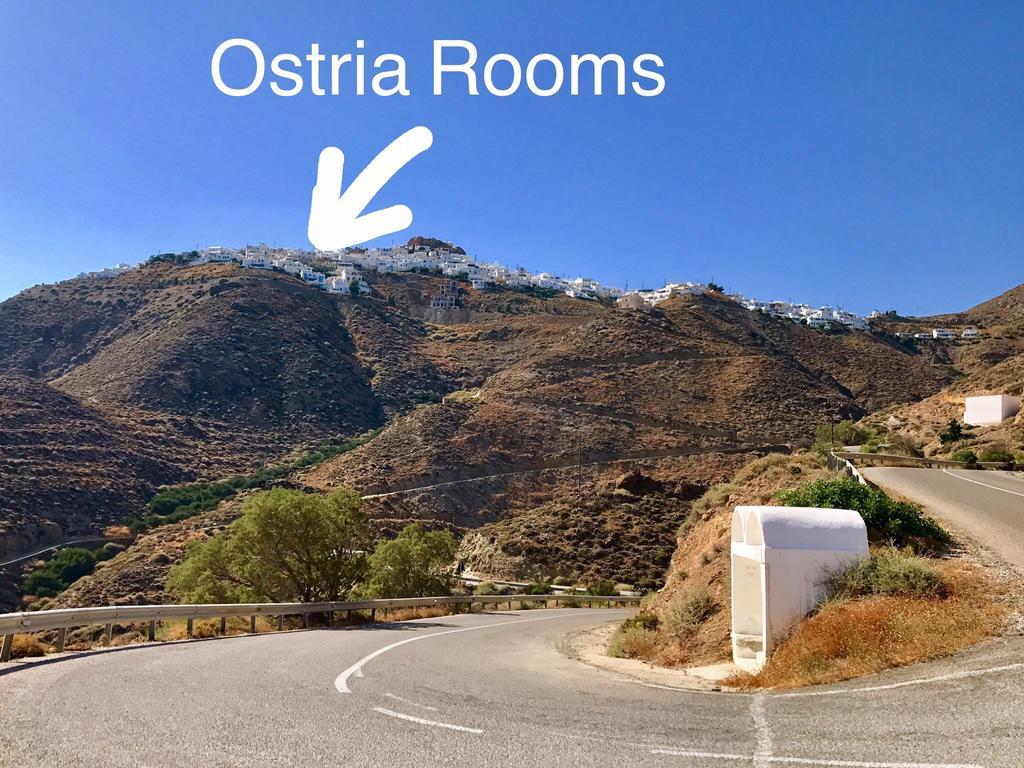 Ostria Apartment Anafi Exterior photo